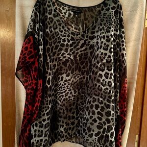 Lane Bryant poncho